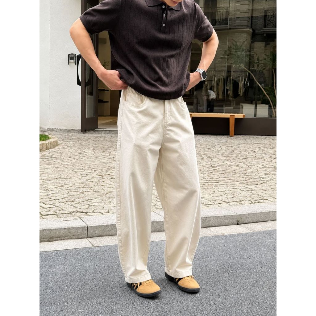 Quần Jeans Ống Baggy 𝐂𝐎𝐎𝐋𝐂𝐑𝐄𝐖 Unisex Nam Nữ Phong Cách Thời Trang Hàn Quốc QED127 | BigBuy360 - bigbuy360.vn