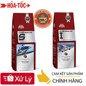 Cà Phê Rang Xay Loại S Chinh Phục và I Khát Vọng Trung Nguyên - Gói 500gr .