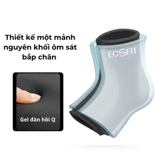 Bộ chườm cổ chân và bàn chân Nóng Lạnh cao cấp ECOFIT, hỗ trợ phục hồi sau mổ, chấn thương thể thao