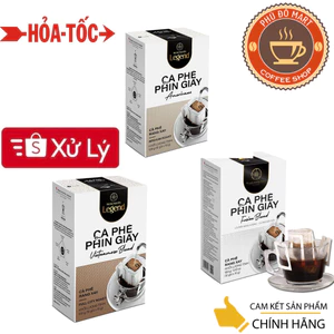 Cà Phê Phin Giấy Trung Nguyên Legend vị Americano / Vietnamese Blend / Fusion Blend _Hộp 10 túi phin lọc .