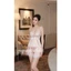 HT174 Bộ ngủ sexy 2s cánh tiên xoán nơ sang chảnh,đồ ngủ lụa croptop hách dáng quyến rũ HT174