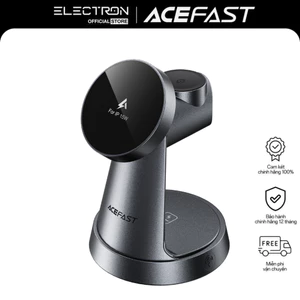 Đế Sạc Không Dây ACEFAST E48 15W 3 Trong 1 Từ Tính Sạc Điện Thoại Đồng Hồ Tai Nghe