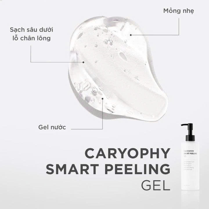 (Hàng Công TY) Tẩy Tế Bào Chết Thông Minh Caryophy Smart Peeling Gel Ngăn Ngừa Mụn 250ml vanillacosmetics