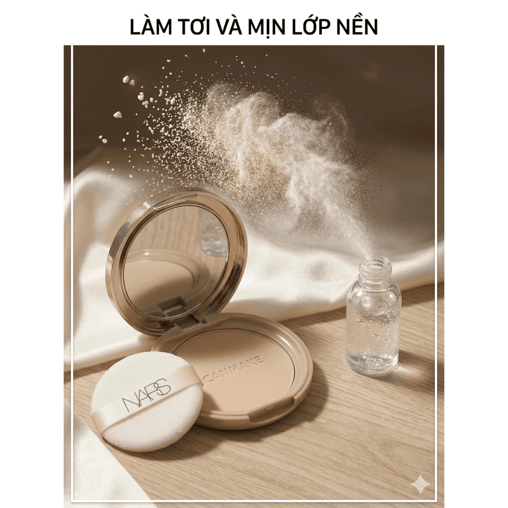 Phấn Phủ Canmake Marshmallow Finish Powder Mịn Lì, Kiềm Dầu - Ever Queen