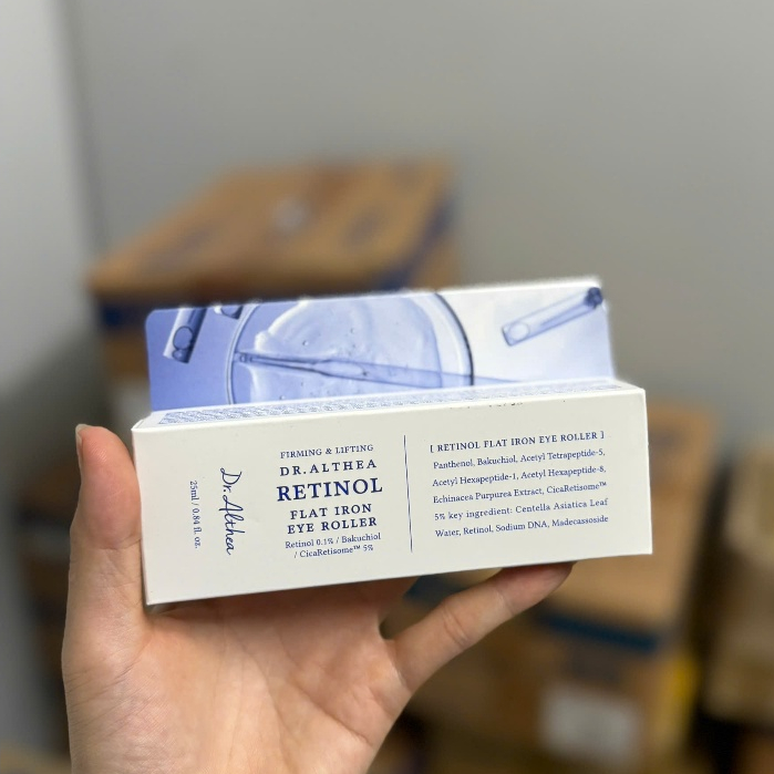Kem Dưỡng Da Mắt Dr.Althea Retinol Flat Iron Eye Roller 25ml