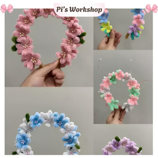 Vòng Hoa Đội Đầu Kẽm Nhung, Phụ Kiện Chụp Ảnh Tốt Nghiệp, Ảnh Kỷ Niệm, Set Kẽm Làm Vòng Hoa Đội Đầu