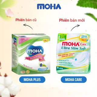 Băng vệ sinh không cánh MOHA công nghệ NANO kháng khuẩn an toàn cho da