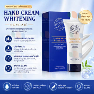 Kem Dưỡng Da Tay Soyraié Hand Cream Whitening 100g - Dưỡng Ẩm Da Tay, Làm Mềm Da, Hỗ Trợ Da Tay Mịn Màng