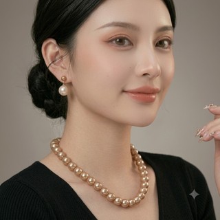 [ DAISYN ] N981 vòng cổ ngọc trai mix màu kem, dây chuyền ngọc trai nhân tạo , chuỗi hạt ngọc