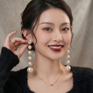 [ DAISYN ] N950 Bông tai nữ 5 hạt lớn ngọc trai nhân tạo  xinh xắn cho nữ