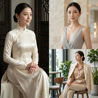 [ DAISYN ] N952 Bông tai nữ 3 hạt ngọc trai nhân tạo  xinh xắn cho nữ