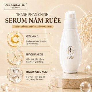 Serum Trắng Da Ruee 50ml - Dưỡng sáng mịn, giảm sạm nám, tăng cường collagen MP1013