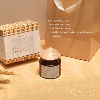 Nến thơm nón lá Việt Nam Handmade - Quà tặng lưu niệm, Nón Candle - BST Đất Việt - ONIÕ