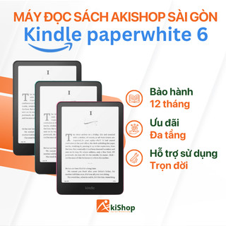 Máy Đọc Sách Kindle Paperwhite 6 Gen 12 7 Inch Hàng Có Sẵn Hỏa Tốc HCM