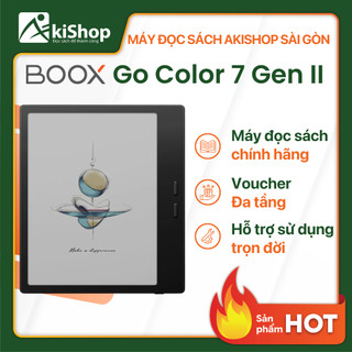Máy đọc sách Boox Go 7 Color (Gen II) Chính hãng Akishop - HCM