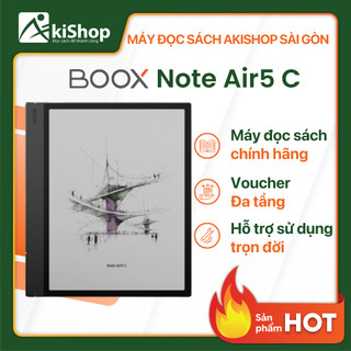 Máy đọc sách màu BOOX Note Air5 C (10.3 inch, Android 15, bút Pen3) - Sẵn hàng hỏa tốc HCM