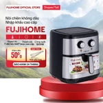 Nồi chiên không dầu 9.2L Nhập Khẩu Fujihome tự ngắt, nồi chiên cơ 9 Lít không hơi nước chống dính cao cấp tặng kẹp gắp — ảnh 1