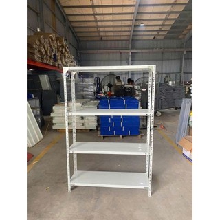 Kệ sắt v lỗ đa năng: Dài 1m x rộng 30cm, kệ để đồ văn phòng, kệ giày dép gồm 3,4,5 tầng