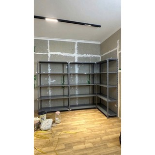 Kệ sắt v lỗ đa năng: Dài 1m x rộng 30cm, kệ để đồ văn phòng, kệ giày dép gồm 3,4,5 tầng