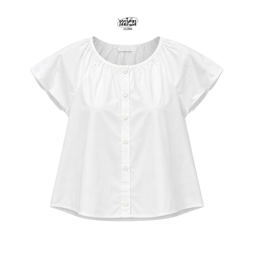 Áo kiểu babydoll Ruci Miều Est.2013 chất cotton lụa mát mịn dễ phối đồ