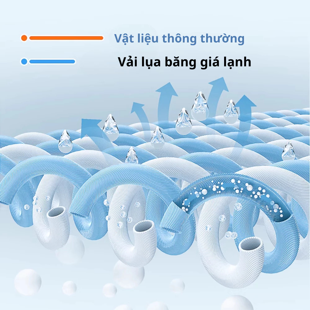 Đệm Gel Làm Mát Giảm Nhiệt Mùa Hè Chất Liệu PVC Cao Cấp HOMIE, Đệm Mùa Hè Thoáng Mát Chống Thấm Nước
