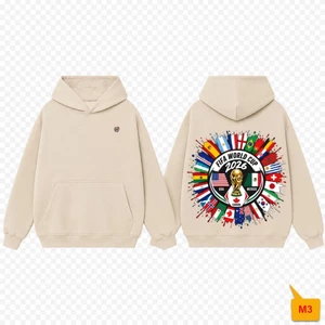 ÁO KHOÁC HOODIE NỈ CAO CẤP "FIFA WORLD CUP 2026" EDITION – THIẾT KẾ THỜI TRANG THEO GU RIÊNG CỦA BẠN!