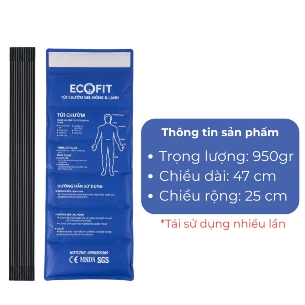 Túi Gel Chườm Nóng Lạnh, Hỗ Trợ Giảm Sưng Chấn Thương Thể Thao, Giữ nhiệt Lâu, Chườm Nóng Chườm Lạnh