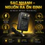 Adapter Sạc Cho Pin Quạt Tích Điện, Máy Khoan Máy Cắt 21V-1A Jack DC Chuẩn Thông Dụng