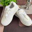 Giày Thể Thao.Snaker Nữ Trắng Basic,Đế Êm Họa Tiết Vải Bò Đế Cao 4cm 2026!