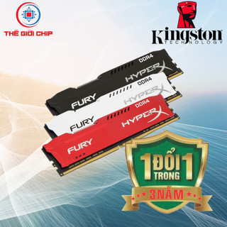 RAM PC 8GB 2666MHz DDR4 KINGSTON FURY*CORSAIR Vengeance LPX 8GB/3200 (tản nhiệt) I like new Box Bảo hánh 36 Tháng