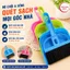 Combo 4 Bộ Chổi Và Xẻng QUÉT VĂN PHÒNG Quét Bàn Thờ Quét Bụi Mini Hốt Rác Vệ Sinh Nhà Cửa Tiện Dụng