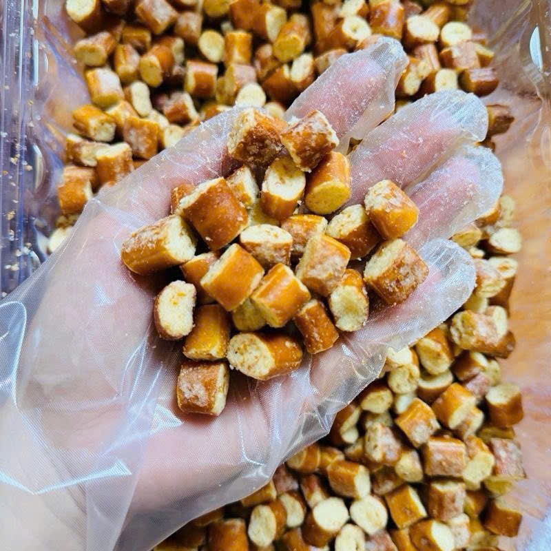 Bánh Mì Giòn Tẩm Vị 2 Vị Canamel Muối Biển - Phomai Mặn Thơm Ngon