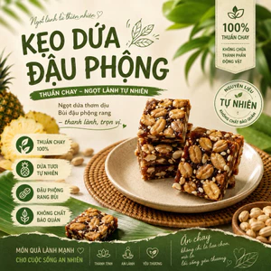 Kẹo Dứa Đậu Phộng