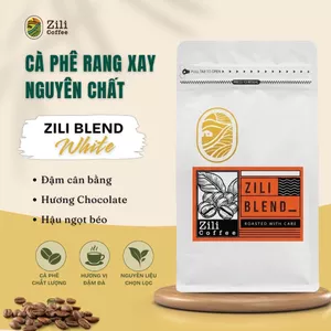 Cà Phê Nguyên Chất Blend Robusta & Arabica, VỊ ĐẬM, HẬU BÉO Zili Coffee [Túi 500g]