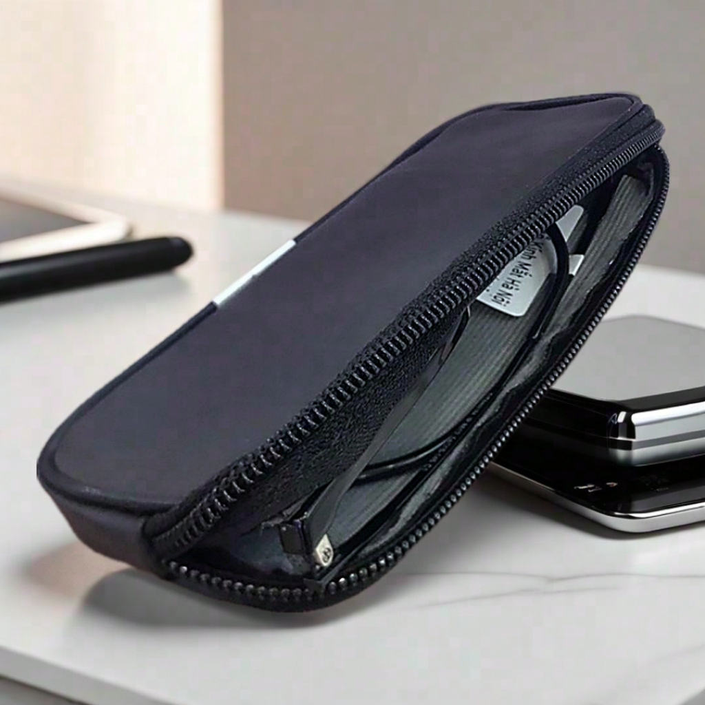 bao da đựng kính mắt HaNoiOptical - bao da đựng kính lão, kính đọc sách nhỏ gọn
