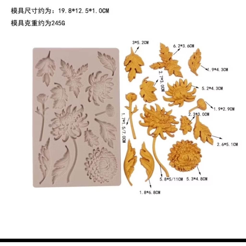 Vỉ hoa lá cúc