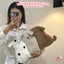 Thú Nhồi Bông 3in1 Mèo Chó 55cm – Gấu Bông Dáng Dài Siêu Mềm Gối Ôm Decor Phòng Quà Tặng Dễ Thương
