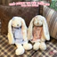 Gấu Bông Thỏ Bunny Tai Dài Có Thêu Tai Theo Yêu Cầu – Thú Nhồi Bông Quà Tặng Cá Nhân Hoá Dễ Thương