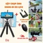 Giá đỡđiện thoại bachân bạch tuộc linh hoạtvới điều khiển từ xa Bluetooth cho tất cảcác điện thoại