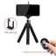 Giá đỡđiện thoại bachân bạch tuộc linh hoạtvới điều khiển từ xa Bluetooth cho tất cảcác điện thoại