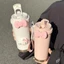 Ly cốc giữ nhiệt Hello Kitty 500ml inox 316 có quai xách đáng yêu MUN STORE BNGNKI148