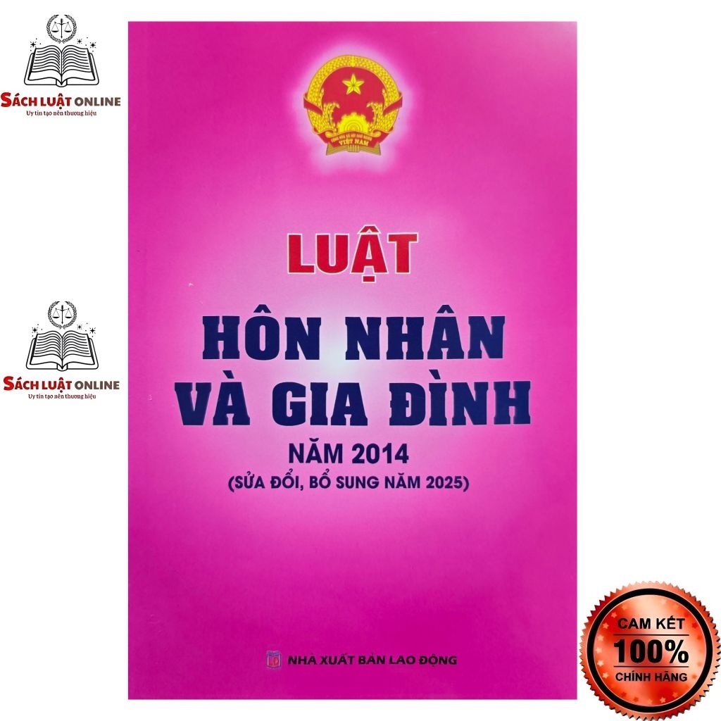 Sách - Luật Hôn nhân và Gia đình (NXB Lao động)
