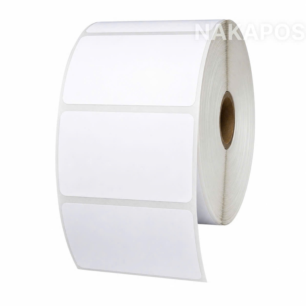 [CUỘN 600 TEM] Giấy In Tem 80x50mm Decal In Nhiệt 8x5 cm Giấy Nhiệt 80*50 Phiếu Ship Tem Vận Chuyển In 80x50 CUỘN LẺ