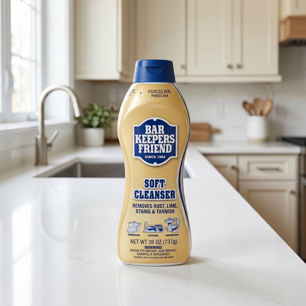 GEL TẨY RỬA BỀ MẶT ĐỒNG/SỨ BAR KEEPERS FRIEND SOFT CLEANER 737G