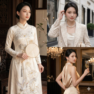 [ DAISYN ] N473 choker , dây chuyền mang áo dài , vòng cổ mang áo dài đan sát cổ hạt Ngọc sang trọng cho nữ