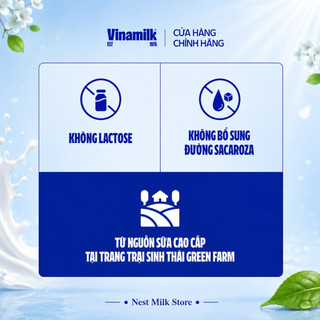 Sữa Tiệt Trùng Cao Đạm Ít Béo Vinamilk Green Farm 250ml - Thùng 12 Hộp