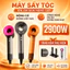 Máy Sấy Tóc Ion Âm 2900W Bản Nâng Cấp, Sấy Nhanh Bảo Vệ Tóc, Đầu Sấy Nam Châm Xoay 360°, Kèm Giá Đỡ