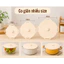 Nắp Đậy Silicone Đa Năng Co Giãn - Nắp Bảo Quản Thực Phẩm, Chịu Nhiệt Cao, Tái Sử Dụng Nhiều Lần