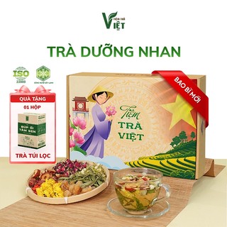 [Mua 1 tặng 1] Trà Dưỡng Nhan 7 Vị - Hỗ trợ làm sáng da, đẹp dáng, cân bằng nội tiết tố - Tiệm Trà Việt