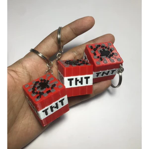 Móc khóa Khối TNT | Móc khóa In 3D Minecraft